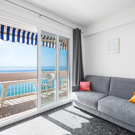 Le Panorama -Vue Exceptionnelle - Dernier Etage - Front De Mer Menton Kültér fotó