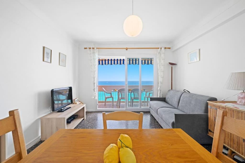 Le Panorama -Vue Exceptionnelle - Dernier Etage - Front De Mer Menton Kültér fotó